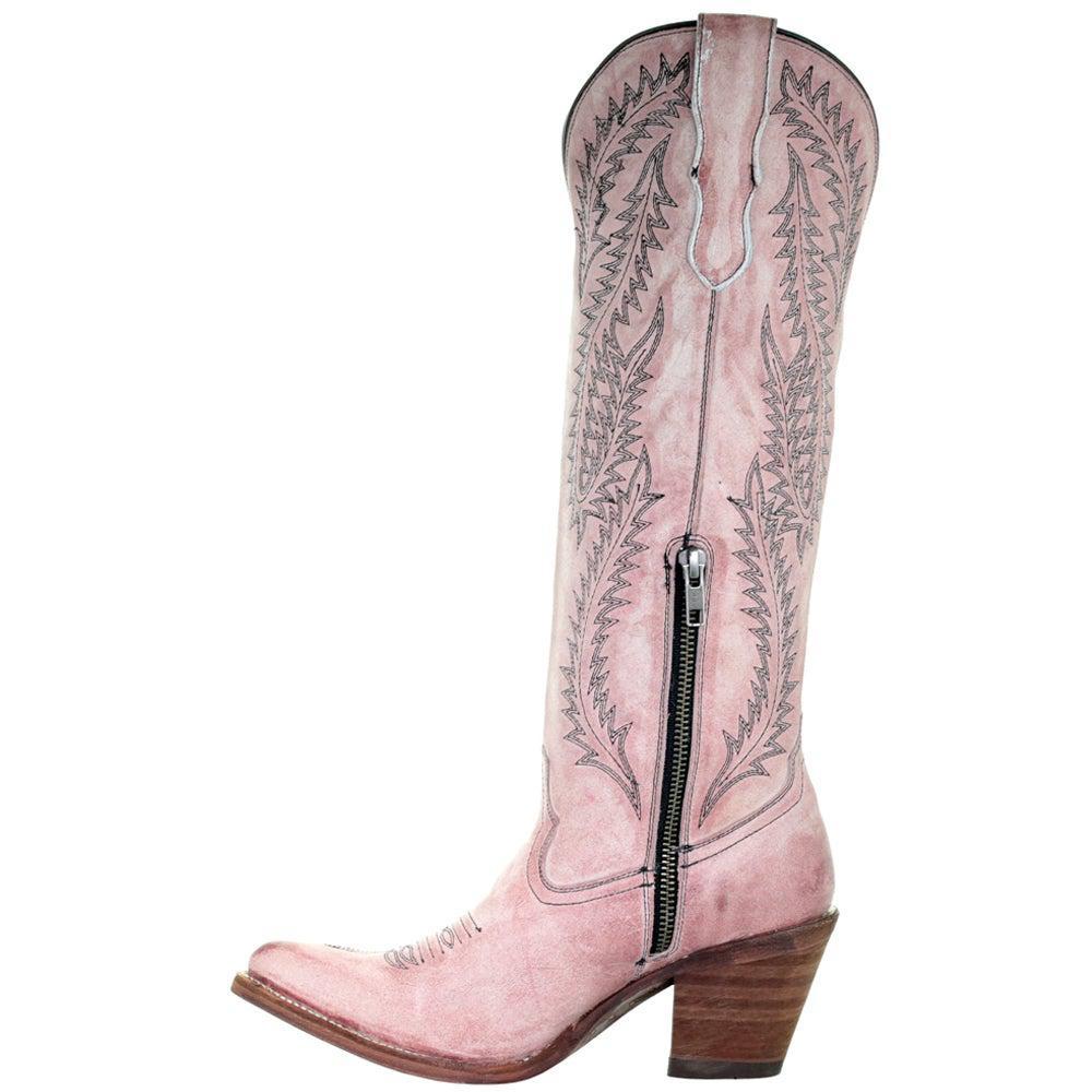 商品Corral Boots|E1447 Embroidery Round Toe Cowboy Boots,价格¥1675,第6张图片详细描述