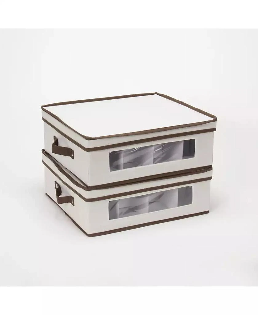 Holiday 12 Compartments China Cup Storage Box 商品