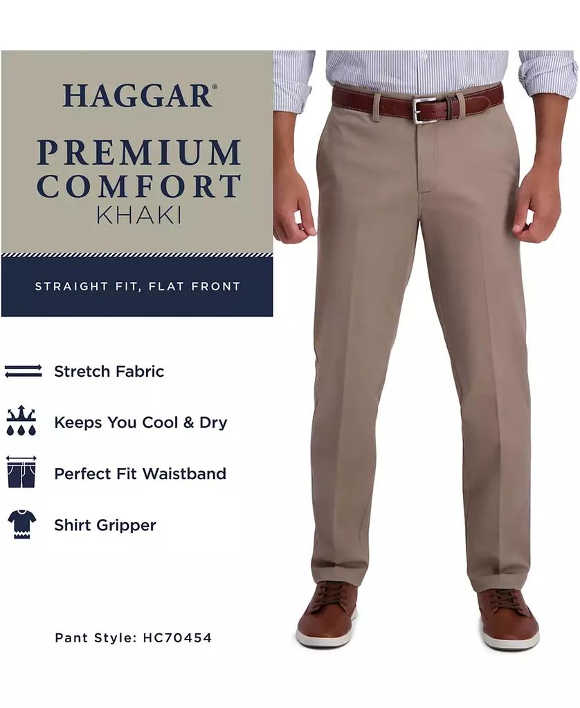 商品Haggar|Men's Premium Comfort Classic-Fit Stretch Dress Pants,价格¥151,第4张图片详细描述