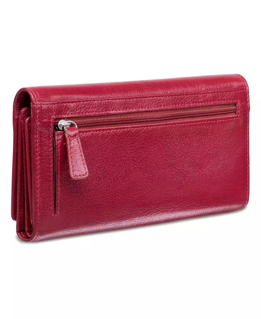 Equestrian-2 Collection RFID Secure Trifold Checkbook Wallet 商品