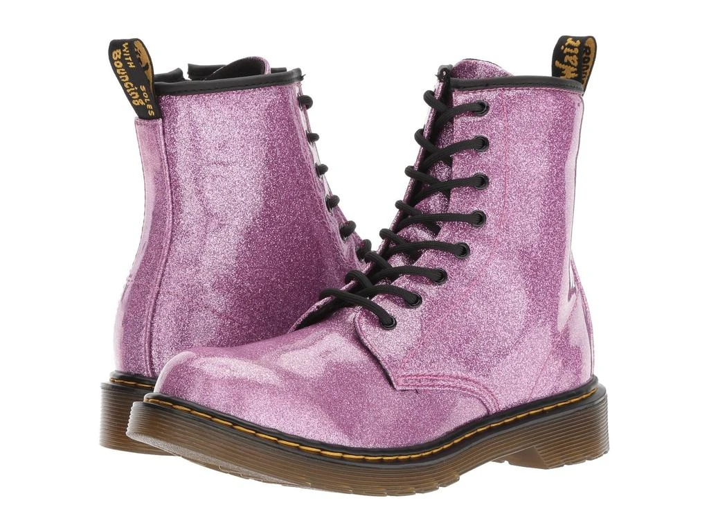 商品Dr. Martens|1460 Patent Glitter Youth Delaney Boot 大童漆皮平底踝靴,价格¥721,第1张图片