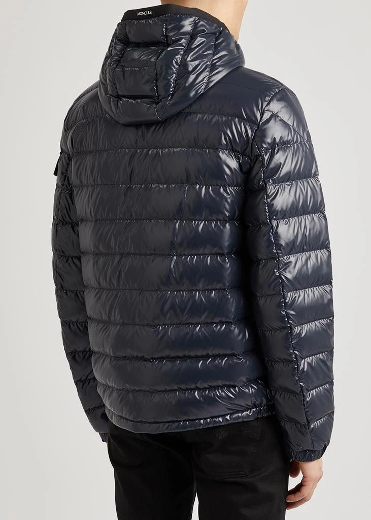 商品Moncler|Galion navy hooded quilted shell jacket,价格¥8915,第3张图片详细描述