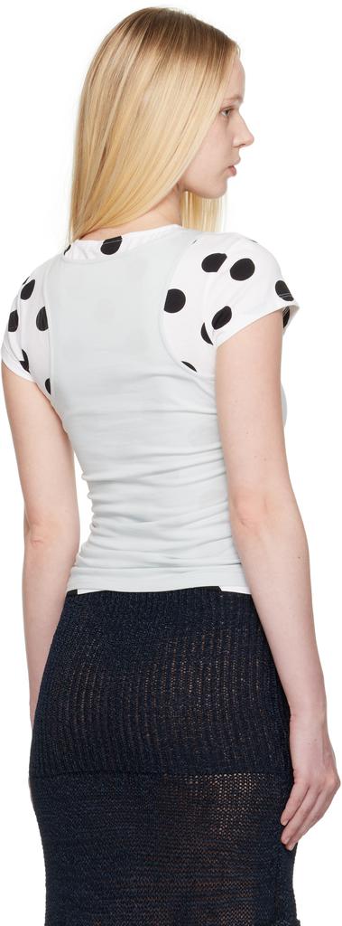 Paloma Wool Blue & White Loana T-shirt - T-Shirts - Compare Prices