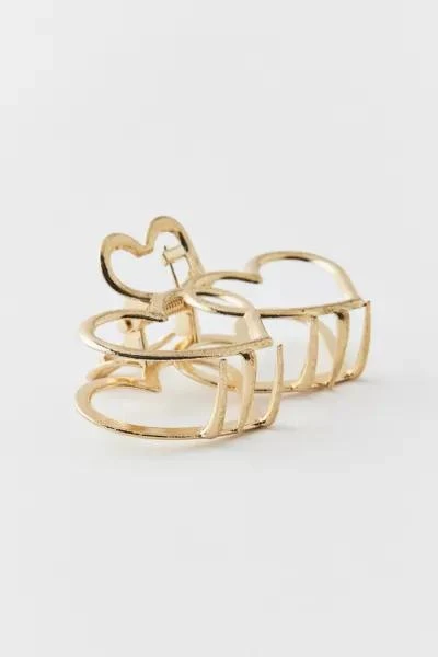 商品Urban Outfitters|Hearts Claw Clip,价格¥76,第3张图片详细描述