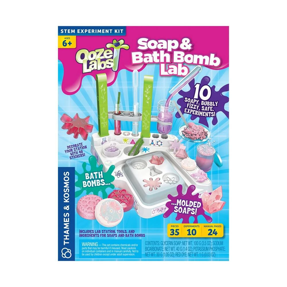 商品Thames & Kosmos|Ooze Labs - Soap and Bath Bomb Lab,价格¥225,第4张图片详细描述