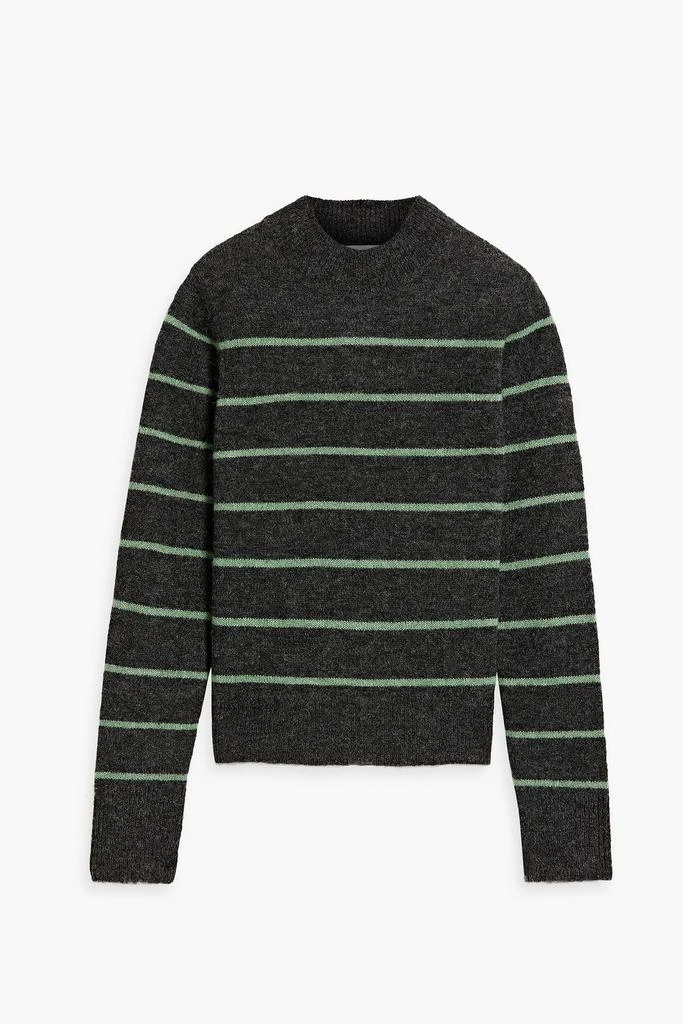 商品Vince|Striped alpaca-blend sweater,价格¥1598,第1张图片