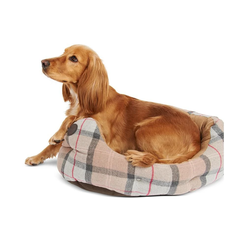 商品Barbour|Luxury Soft Plaid-Exterior Cushioned Pet Bed,价格¥745,第1张图片