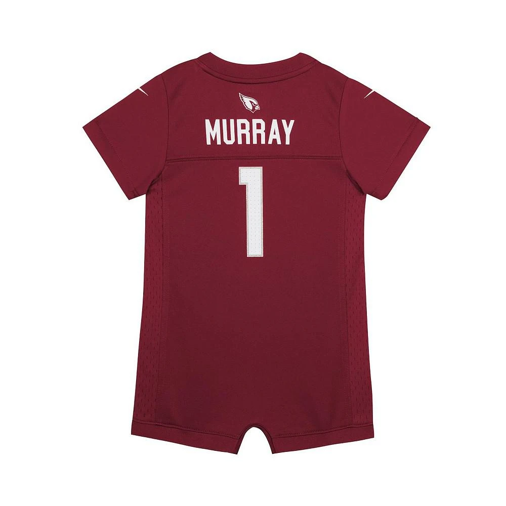 商品NIKE|Newborn and Infant Boys and Girls Kyler Murray Cardinal Arizona Cardinals Romper Jersey,价格¥275,第3张图片详细描述