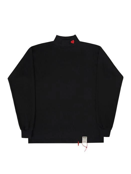 商品graver|[UNISEX] Small Heart Smile Turtleneck _ 2 Color,价格¥514,第2张图片详细描述