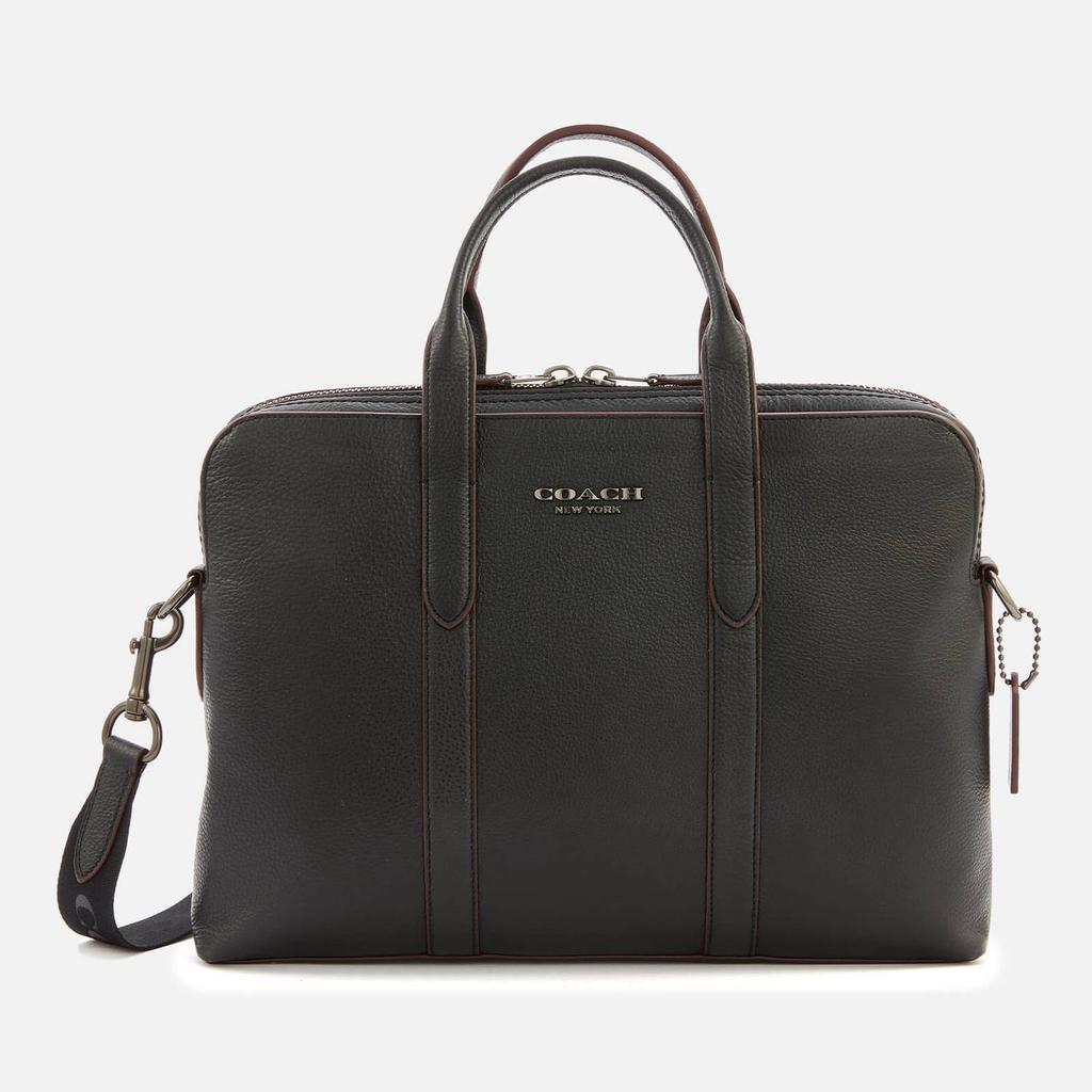 商品Coach|Coach Men's Metropolitan Soft Briefcase - Black,价格¥3215,第1张图片