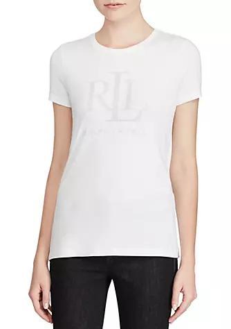 商品Ralph Lauren|Logo Cotton Blend T-Shirt,价格¥297,第1张图片