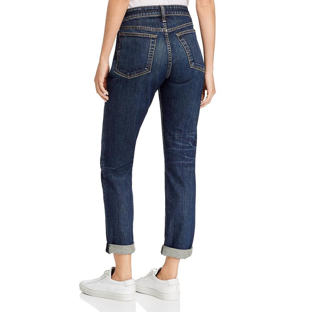 商品Rag & Bone|Rag & Bone Womens Dre Denim Low Rise Straight Leg Jeans,价格¥239,第4张图片详细描述
