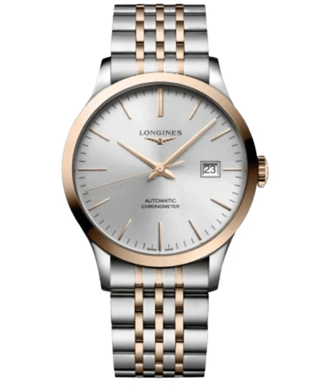 商品Longines|Longines Record Silver Dial Steel Men's Watch L2.820.5.72.7,价格¥20389,第1张图片