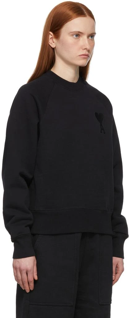 商品AMI|Black Ami de Cœur Sweatshirt,价格¥3121,第2张图片详细描述