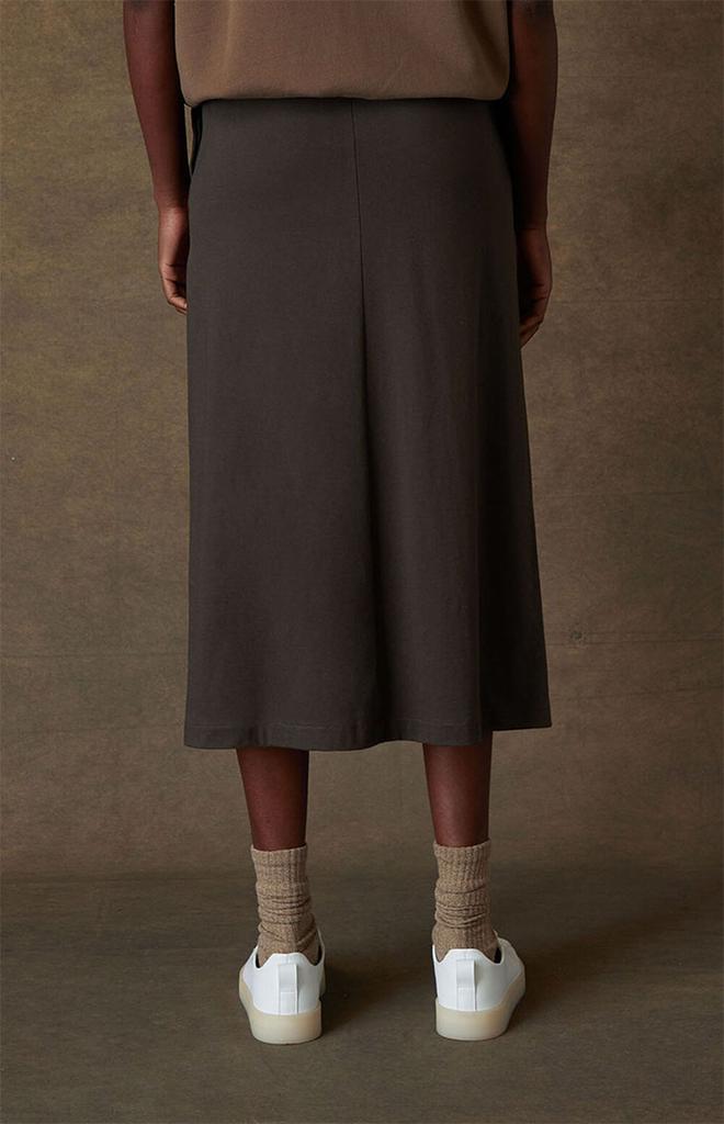 商品Essentials|Women's Off Black Midi Skirt,价格¥735,第6张图片详细描述