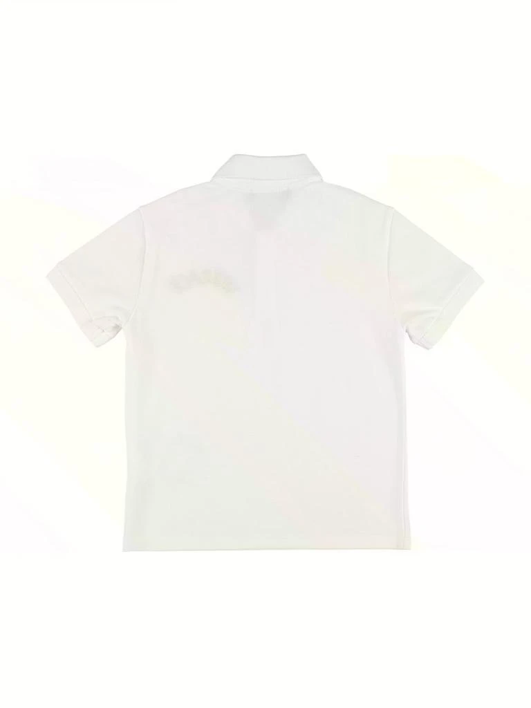商品Versace|Cotton Polo T-shirt W/ Logo,价格¥1652,第2张图片详细描述