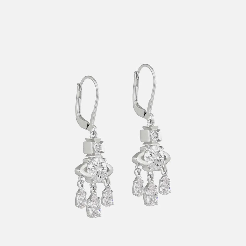 商品Vivienne Westwood|Joaquina Silver-Tone Earrings,价格¥1034,第2张图片详细描述