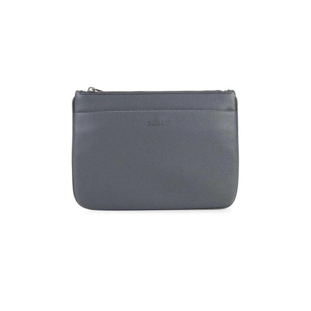 商品Bally|NEW Bally Matrio Mens Garconne Grained Bovine Leather Clutch MSRP,价格¥1710,第1张图片