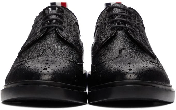 商品Thom Browne|Black Classic Longwing Brogues,价格¥7282,第2张图片详细描述