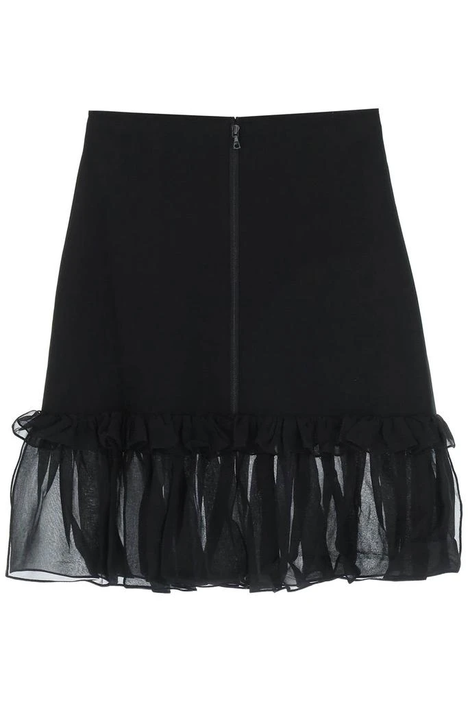 商品Nensi Dojaka|Nensi dojaka jersey and chiffon mini skirt,价格¥3307,第1张图片