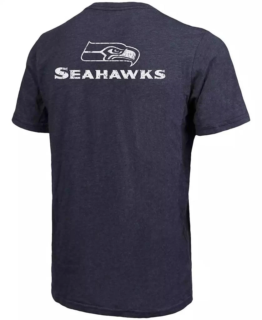 商品Majestic|Seattle Seahawks Tri-Blend Pocket T-shirt - College Navy,价格¥373,第2张图片详细描述