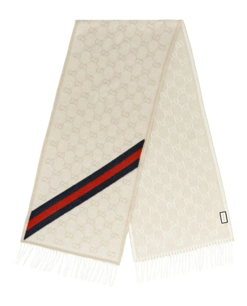 商品Gucci|Nikky羊毛围巾,价格¥1582,第2张图片详细描述