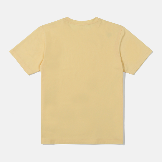 【享贝家】DESCENTE 迪桑特 侧肩小标圆领运动短袖T恤 黄色 SN323UTS71（现采购商品，下单后12天内发货）商品第2张图片规格展示