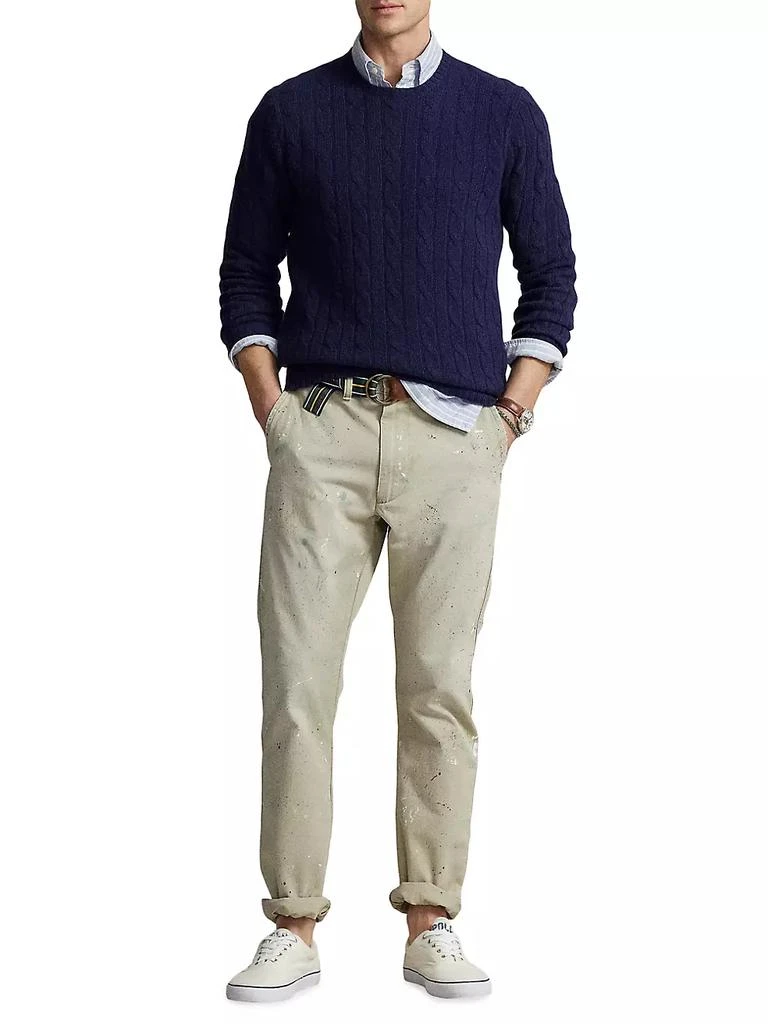 商品Ralph Lauren|Cashmere Cable-Knit Sweater,价格¥3673,第2张图片详细描述