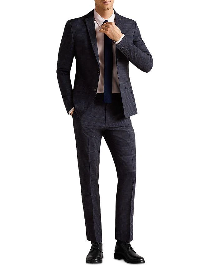 Ted Baker Berwits Check Slim Fit Suit Trousers 2