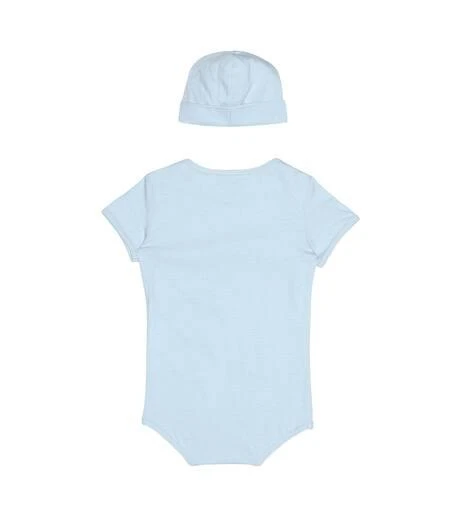 商品Gucci|Cotton bodysuit, bib and hat set,价格¥2399,第3张图片详细描述