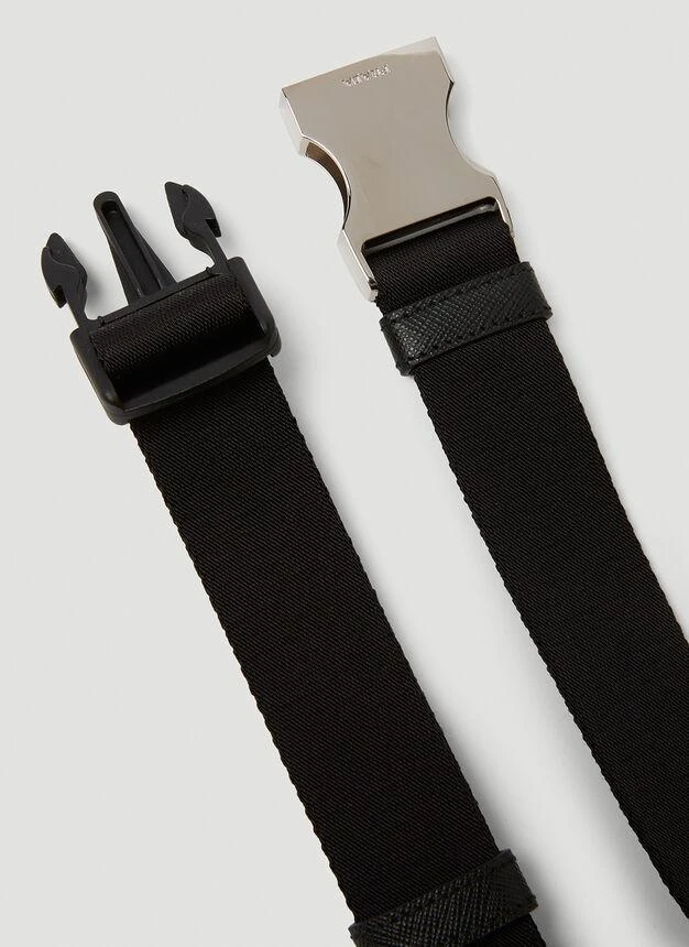 商品Prada|Re-Nylon Belt Bag in Black,价格¥6285,第4张图片详细描述