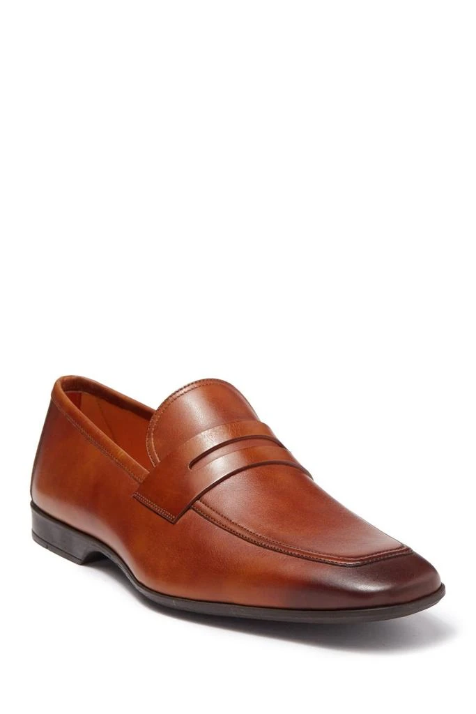 商品Magnanni|Vince Leather Penny Loafer,价格¥945,第3张图片详细描述