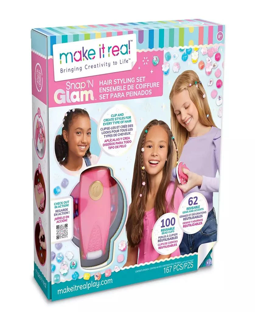 商品Make It Real|Snap N' Glam Hair Styling Set,价格¥151,第1张图片