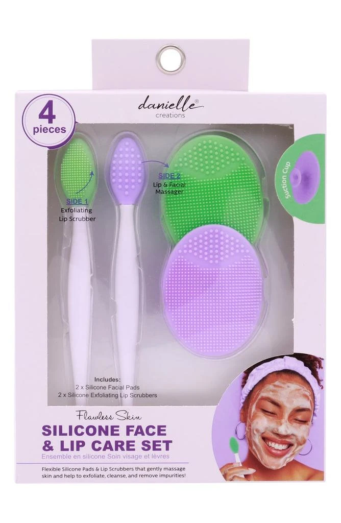 商品Upper Canada Soaps|Flawless Skin Silicone Face & Lip Care 4-Piece Set,价格¥74,第2张图片详细描述