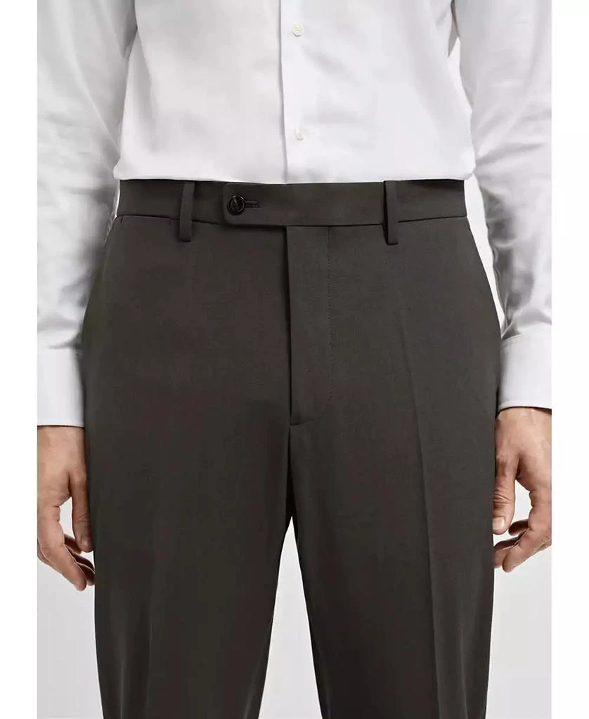 商品Mango|Men's Stretch Fabric Suit Pants,价格¥375,第3张图片详细描述