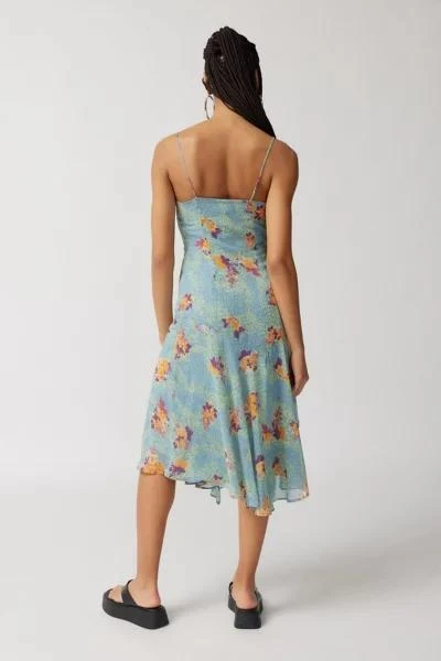 商品Urban Outfitters|UO Vickie Chiffon Midi Dress,价格¥75,第4张图片详细描述