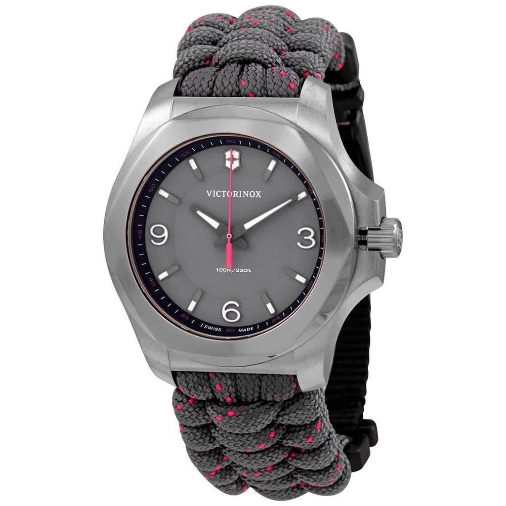 商品Victorinox|Victorinox Quartz Grey Dial Ladies Watch 241920,价格¥2072,第1张图片