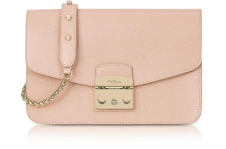 商品Furla|Moonstone Metropolis 小号皮革单肩包,价格¥2991,第1张图片