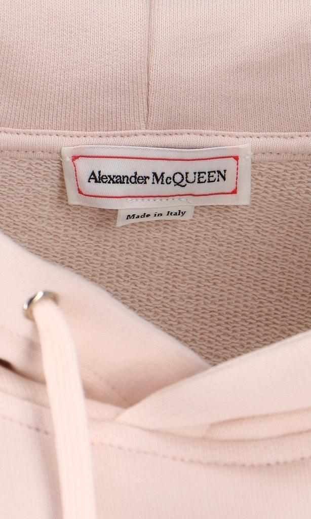 Alexander McQueen Logo Printed Drawstring Hoodie商品第4张图片规格展示