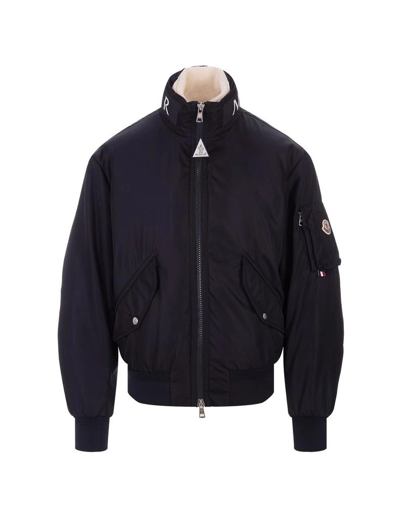 商品Moncler|Moncler High-Shine Zip-Up Padded Jacket,价格¥9269,第1张图片