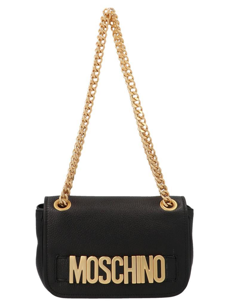 商品Moschino|Lettering logo crossbody bag,价格¥5117,第1张图片