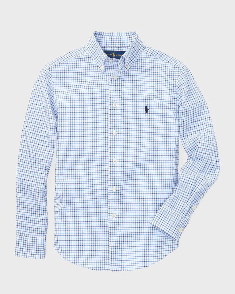 商品Ralph Lauren|Poplin Woven Tattersall Sport Shirt, Size S-XL,价格¥425,第1张图片