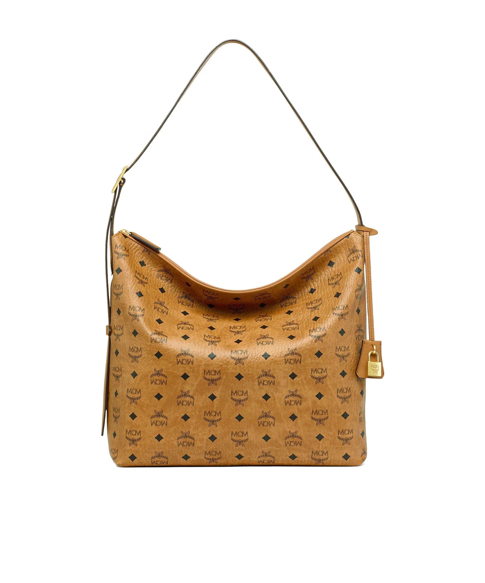 商品【商品预售7天】 MCM|MCM 女士斜挎包 MWHESTA02CO001 棕色,价格¥6424,第1张图片