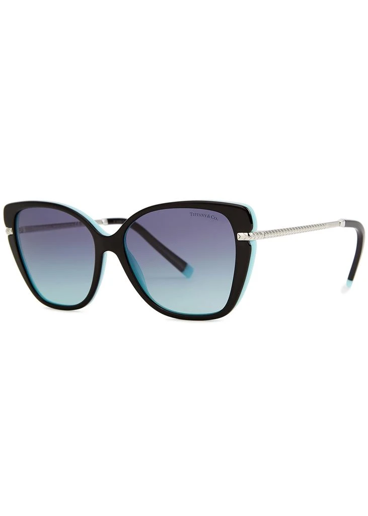 商品Tiffany & Co.|Black cat-eye sunglasses,价格¥2600,第1张图片