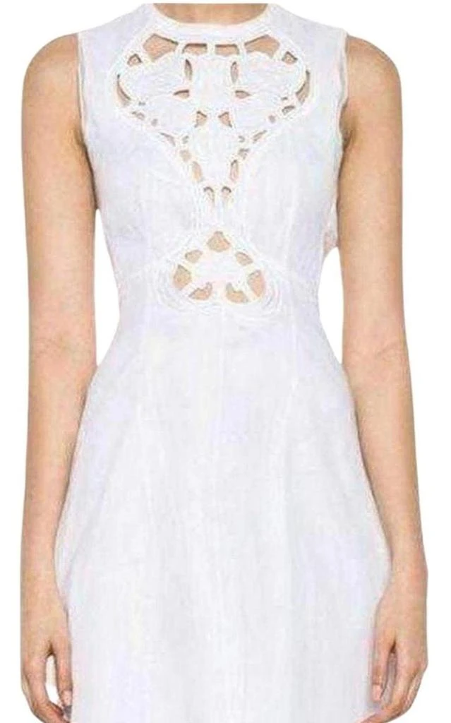 商品Carven|Cutout Cotton Organza Dress,价格¥1501,第5张图片详细描述