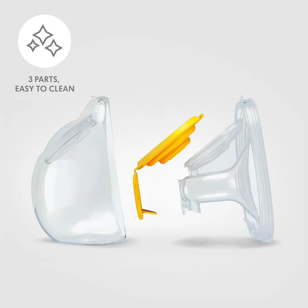 商品Medela|Medela Freestyle Hands-Free Breast Pump | Wearable, Portable and Discreet Double Electric Breast Pump with App Connectivity,价格¥463,第5张图片详细描述