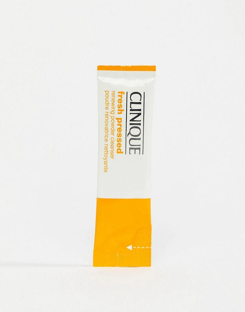 商品Clinique|Clinique Fresh Pressed Pure Vitamin C 5% Renewing Powder Cleanser 0.5G X28,价格¥289,第1张图片