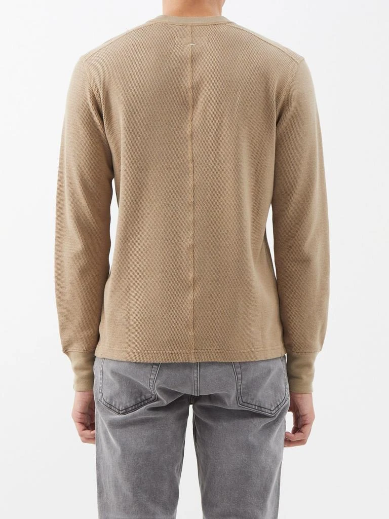 商品Rag & Bone|Collin cotton-jersey Henley top,价格¥1133,第5张图片详细描述