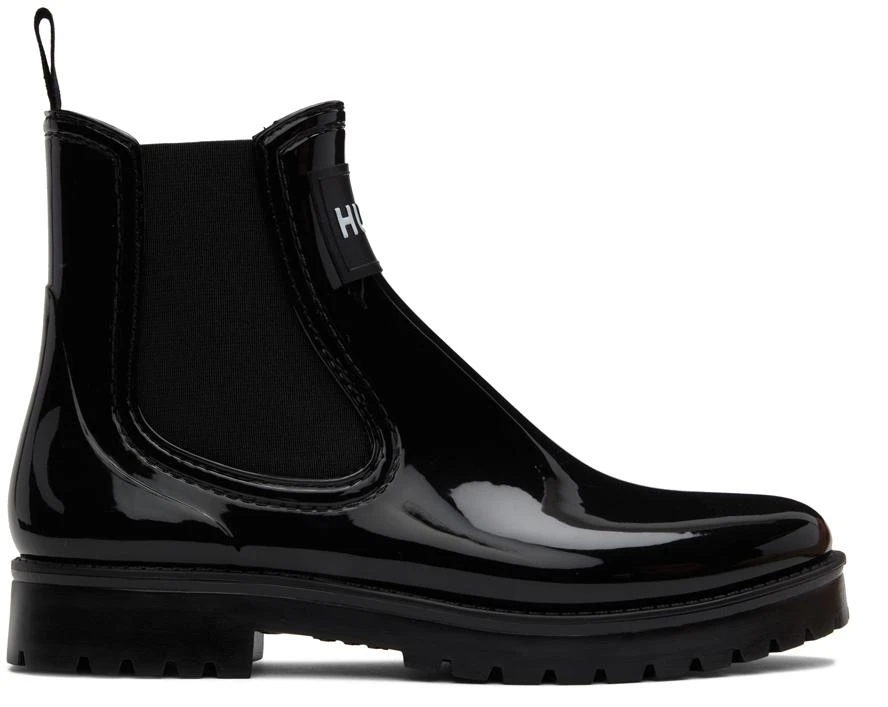 Hugo Black Tabita Rain Boots 1