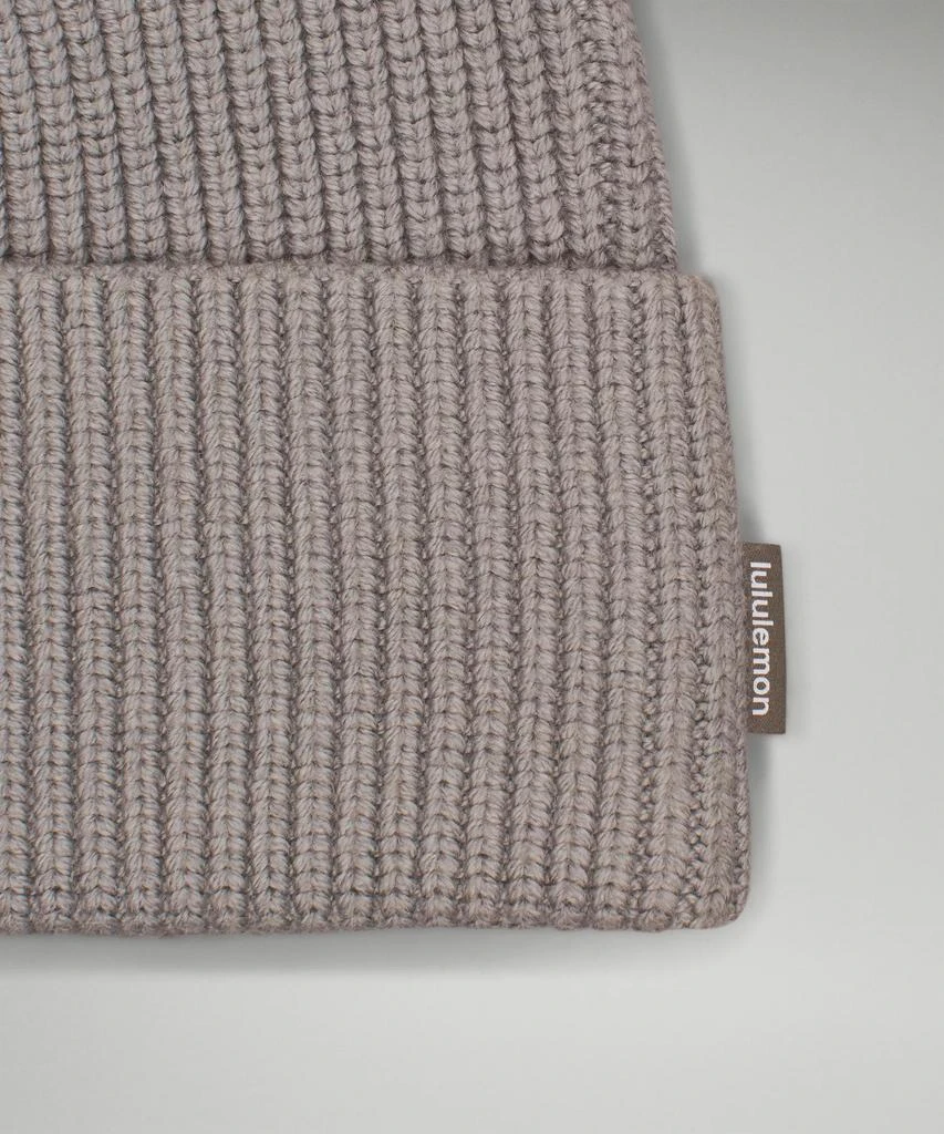 Ribbed Merino Wool-Blend Knit Beanie 商品